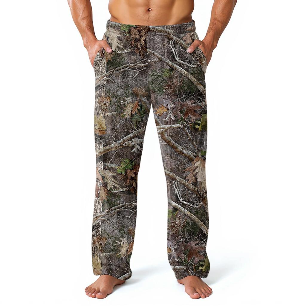 Mens Pajama Bottoms ComfyPants With Pockets Soft Loungewear Sleepwear Casual Pajamas Pant