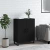 VidaXL Bufet czarny 69,5x34x90 cm drewno inżynieryjne 827749