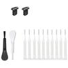 Portable Phone Cleaner, Cleaning Kit for USB-C Ports, Ports and Speakers, 12 Anti-Dust Brushes and Foam Tips