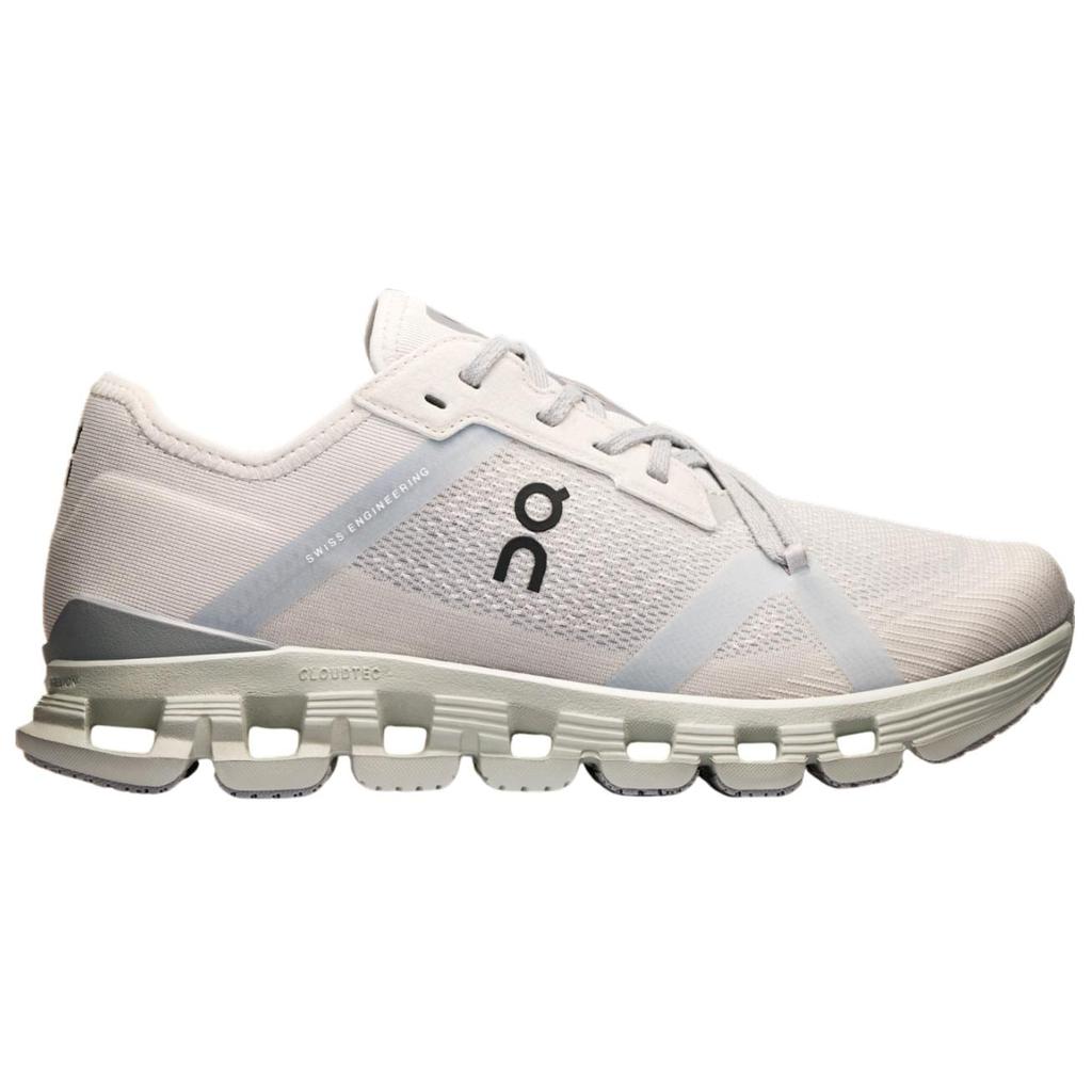 On Cloud X4 Respirant Basse Coupe Décontracté Entraînement Trajet Urbain Chaussures de Course Femme Gris Clair 3WF10173290