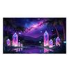 Iridescent Neon Theme Decor Tapestry for Dorm Living Room Home Decor Outdoor Use High Quality Flat Print Design