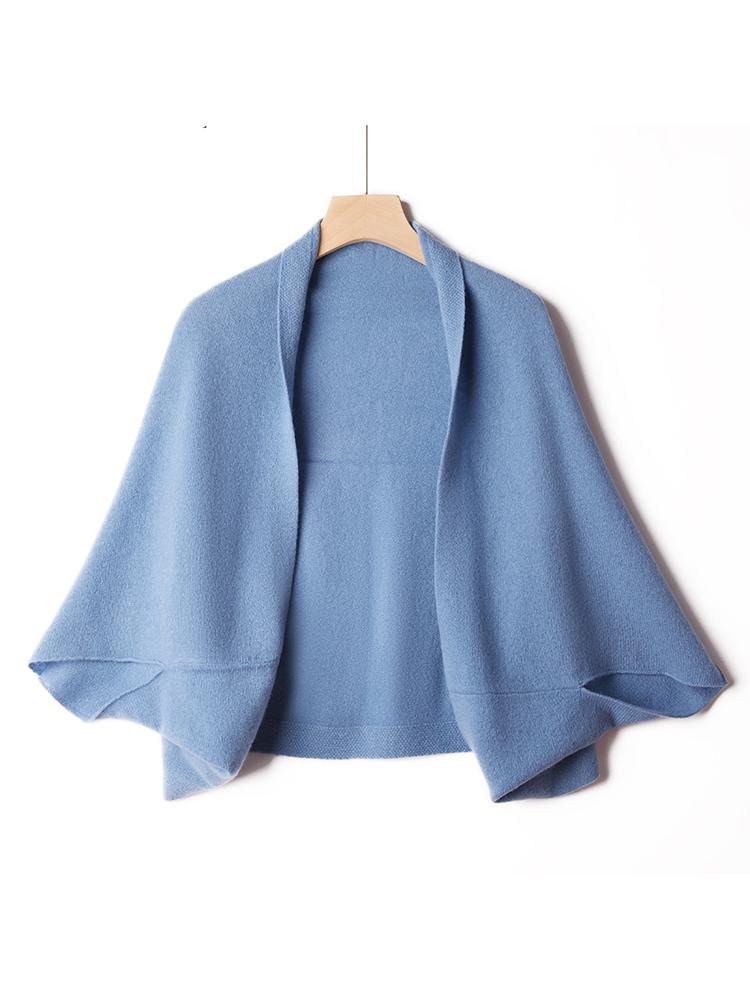 Tendência Xale Envoltório Cachecol Dois Propósitos 100% Lã Mulheres Tricotado Acessórios Capa Casual Cachecóis Macios Quente Cappa Aconchegante Moda Mantos