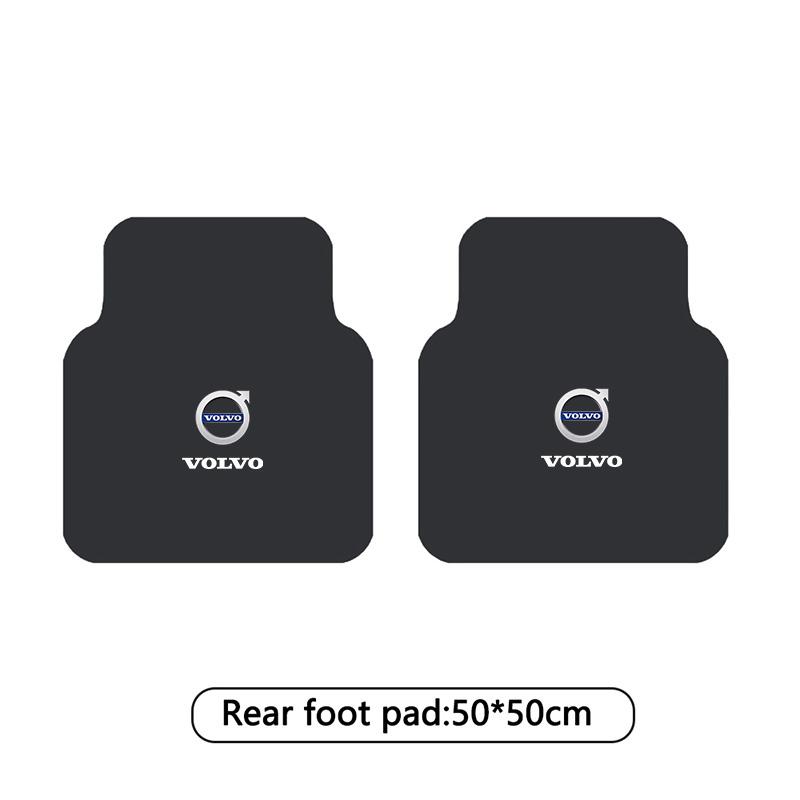 2/4 Pezzi Tappetini Auto Anteriori Posteriori Tappeto Antiscivolo Protezione per Volvo Xc60 Xc90 V40 V60 S60 V50 V90 S80 C40 XC40 V70 XC70 C30