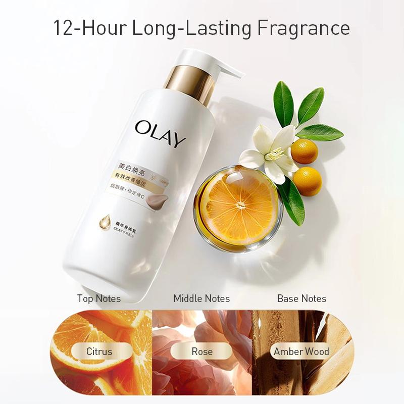 Olay BODY LOTION Brightening Body Lotion Specially Formulated Blend Delivers Deep Penetration and Rapid Absorption 520ml
