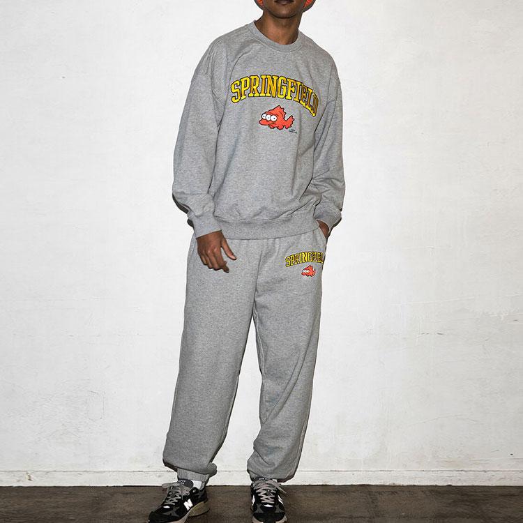 Levis X The Simpsons Cartoon Print Jogger Pants Men Bottoms Gray A2060-0000