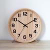 Modern Simple Nordic Ornament Seat Clock Table Clock Creative Clock Living Room Bedroom Decoration Large Size Silent Desktop Shaoyi