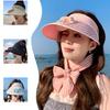 Sunproof Hat with Rotatable Fan Adjustable 3 Speed Wind Modes Cooling Fan Hat for Outdoor Activity Cycling Hiking Gear