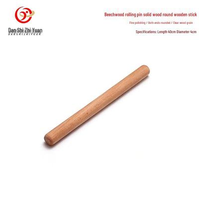 Danshi Zhiyuan Solid Beechwood Rolling Pin