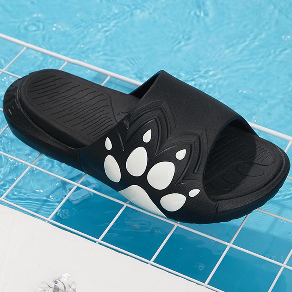 Sandálias Desportivas Kelme, Chinelos de Banho, Acolchoados, Piscina/Praia, Casual, Elegantes, Leves, Uso Interno/Externo (Preto, 24,5 cm)