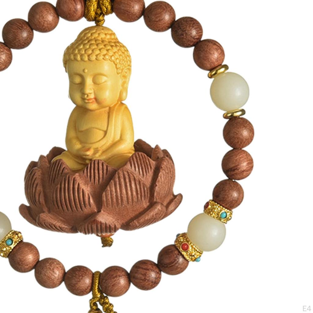 Buddha Car Mirror Charm Hanging Ornament