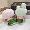 My Melody Heart Matcha Kimono Plush Keychain
