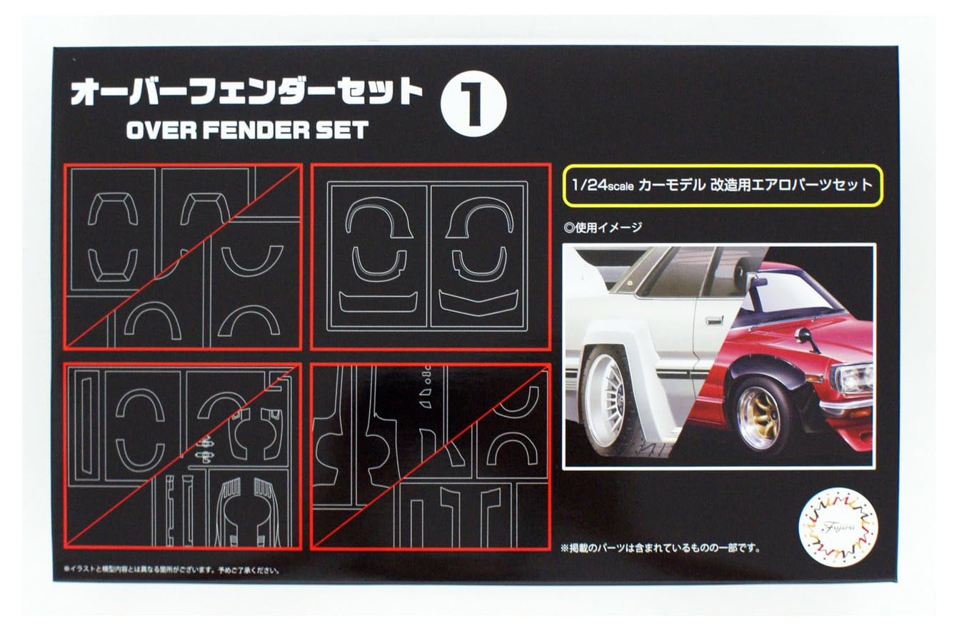 

Fujimi Model Garage Tool Series 31 Overfender Set 1 Plastic Model GT31 & No. 1/24
