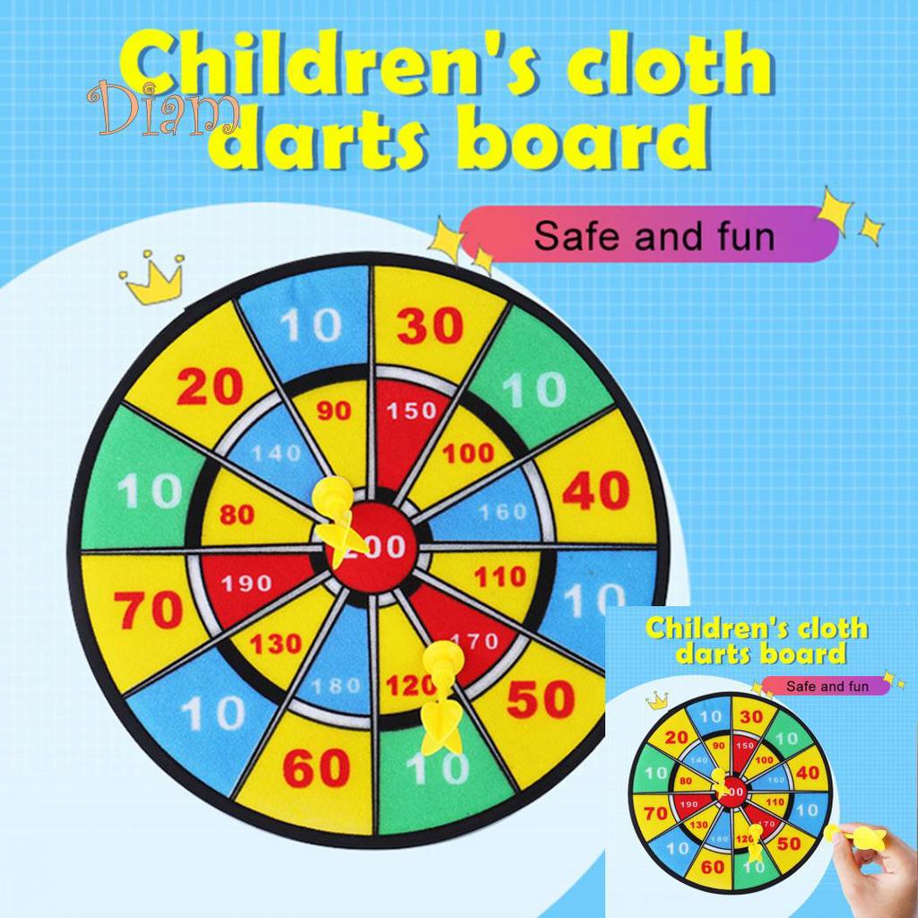 Buy K&J Safe Soft Flocking Dartboard Children Kids Indoor Sports Game