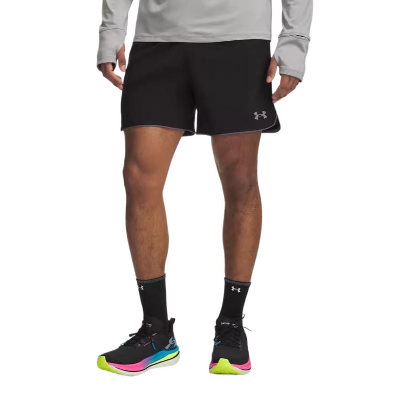 Under Armour SS26 Velociti Pro Solid Mid-Rise Elastic Sports Shorts Men shorts 6009511-008 S