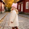 Keep Warm Kids Knitted Hat Cat Ear Winter Cap Cute Beanie Hat  Children