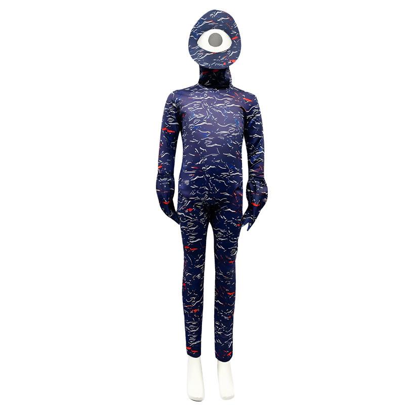 Roblox Doors Seek And Figure Cosplay Suit With Oneeyed Or Big Mouth Design For Teens And Children