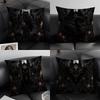 Gothic Raven Moonlit Elegy Pillow Case Linen Cushion Covers For Decorative Sofa Home Pillows Case Car Chair Pillows Cases