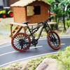 New Alloy Mini Bicycle Model Collection Colorful Simulation Metal Bicycle Mini Miniature Bike Gifts