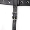 BDSM Chastity Forced Orgasm Adjustable Belt For Vibrator Dildo Leather Bondage Strap-on Harness Sex Toys For Women Couples
