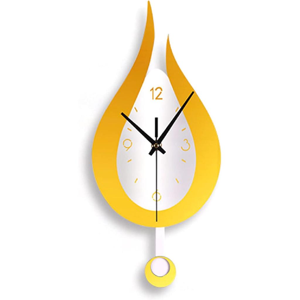 Modern Water Dropping Design Wall Clock for Creative Acyrlic Pendulum Clock for Home Bedroom Living Room Office Decorati Wall Clock for Living Room