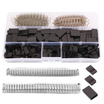 GTIWUNG Futaba J-Style Servo-Steckerstecker, Servo-Kabel Stecker/Buchse Paare, 80-teiliges Set, DuPont Crimpwerkzeug-Set, DuPont Steckverbinder-Kit