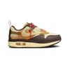 Travis Scott x Nike Air Max 1 PS Baroque Brown Kids Sneakers Lemon-Drop Wheat Chile-Red DN4169-200