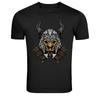 Viking Goat Skull Helmet Warrior Graphic T-Shirt