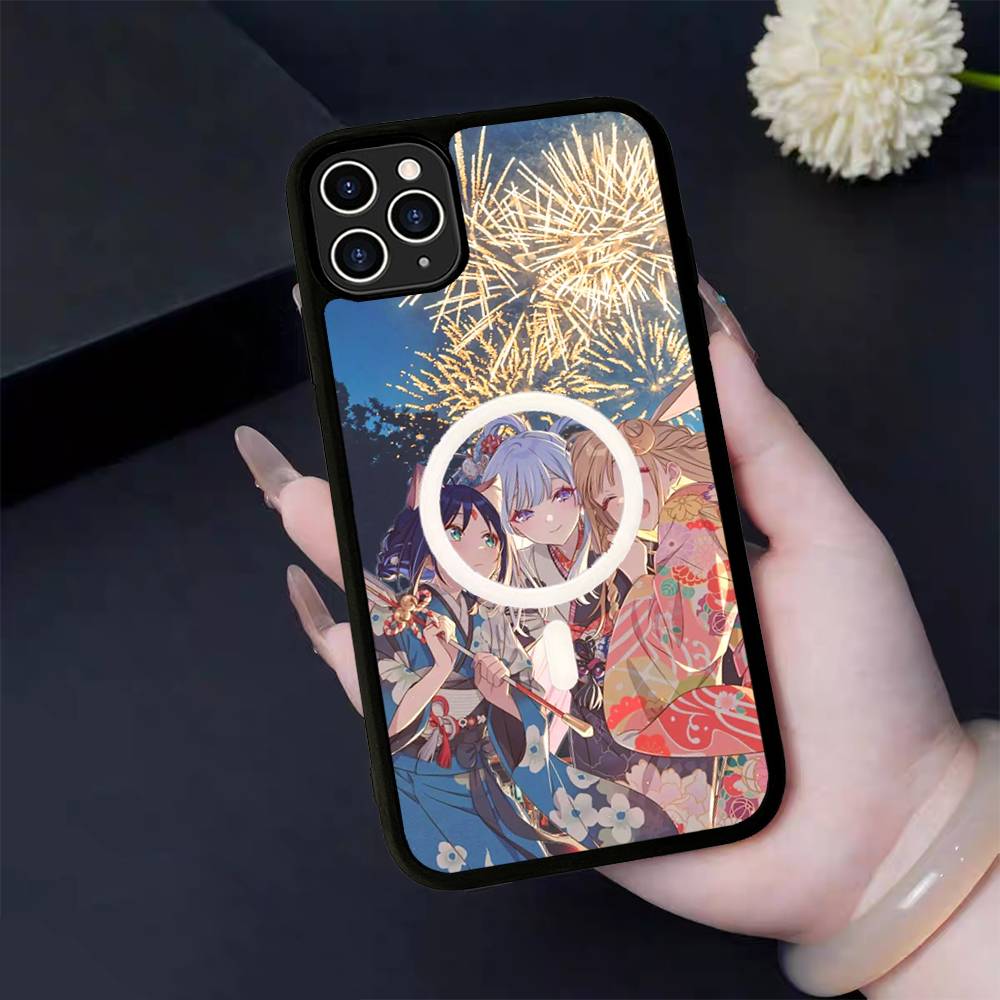

Classic Cosmic Princess Kaguya GL Anime Magnetic For Magsafe Phone Case For IPhone 17 Air 16 Pro Max 15 14 13 12 11 iPhone 15 pro