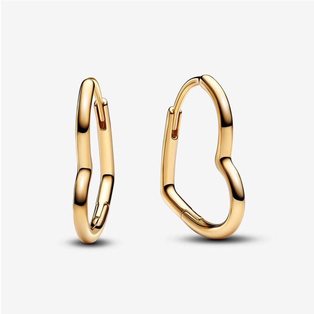 

Pandora Small Asymmetric Heart Earrings 268307C00