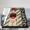Hunter X Hunter Hisoka Decke Fleece Dekoration Anime Kawaii Manga Super Warme Kuscheldecke für Bettwäsche Auto Tagesdecken