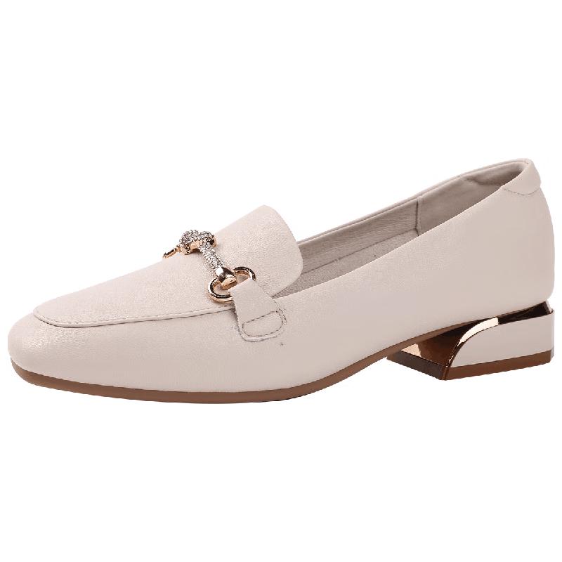 Daphne Women s British Style Slip-On Flat Loafers 36