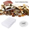 100 Pieces 30mm Silver Coin Holder Clear Coin Capsule Storage Container Coin Case with Gasket and Plastic for Home Collection
