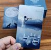 Moonlight Dream Tarot, Tarot Cards & Guidebook Included, Mysterious Blue Moonlit Night Theme Design, Silver Edge