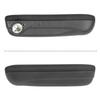 1pc Black Left Front Seat Armrest Inboard For 2016- Fiat 500 L4 1.4L Premium PU Elbow Support Pad 6BV31KRLAA 6BV48KRLAA