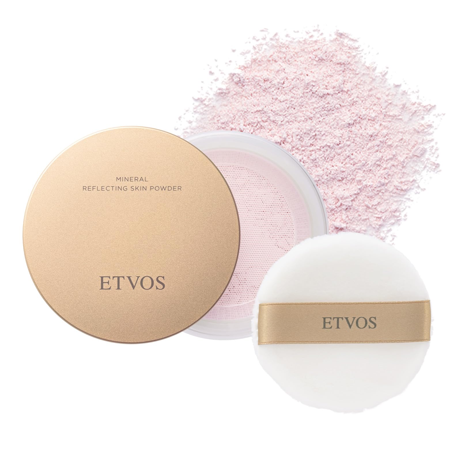 

ETVOS Mineral Reflecting Skin Powder 8g Lilac Hyaluronic Mineral #Luster [Limited Quantity] (Finishing Powder, Glow, Acid, Moisturizing, Foundation)