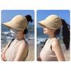 Breathable Ponytail Hat Women's Sunscreen Hat Adjustable Portable Sun Hat for Running Golf Beach