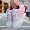Women’s Running Sneakers Casual Socks Shoes Purple Lightweight Air Cushion Walking Shoes Over Sized