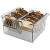Compact Clippers Guard Storage Solution Haircut Accessory Case For Both Professional And Personal Hair Cutting Tools