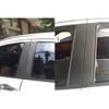 Car Styling Carbon Fiber Window Trim Garnish Pillar Middle Sticker Decoration Film For Honda HRV Vezel 2015 2016 2017 2018