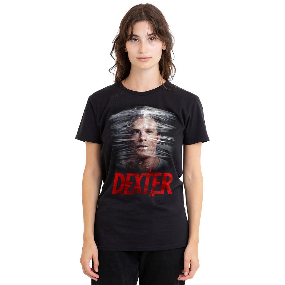 Dexter Unisex Adult Plastic Wrap T-Shirt
