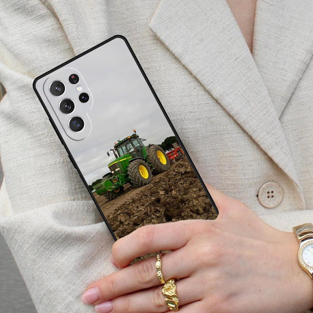 Farm Vehicle Tractor Cell Phone Case for Samsung Galaxy S26 Ultra S25 S24 S23 S22 S21 S20 Note10 Cover