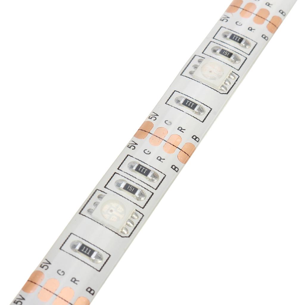1M 5050 30LED RGB Color LED Strip Change Remote IP65 TV USB Backlight ...