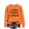 Oversized Womens Hoodie Loose Fit Cotton Blend Streetwear Long Sleeve Sweatshirt With Graphic Print