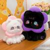Adorable Sunflower Kitten Plush Toy - Big-Eyed Heartwarming Cat Figurine Gift
