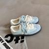 Flat Deen Training Shoes, Casual and Sports Style, A-Game Whiteboard Shoes, Comfortable