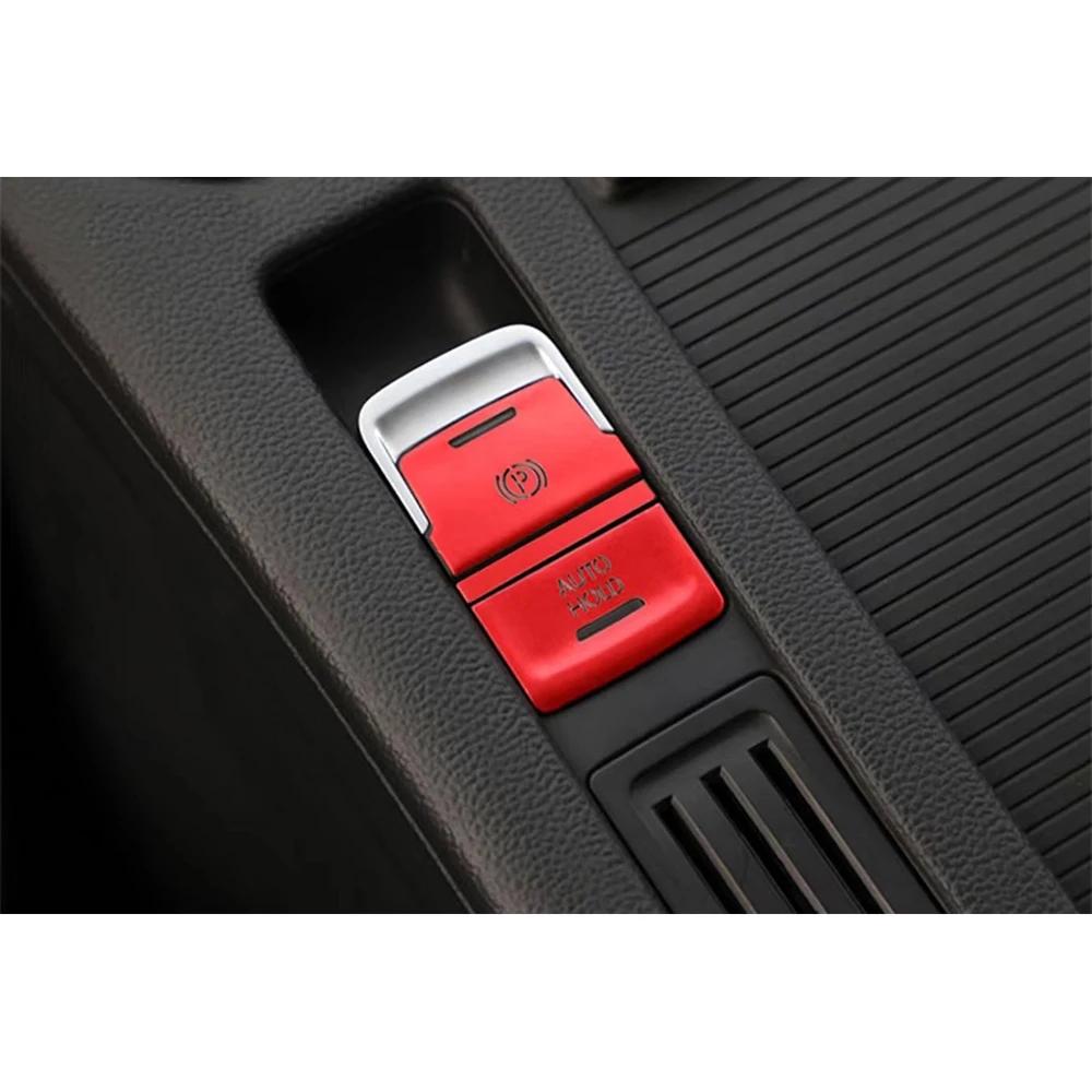 For VW Golf 7 7.5 MK7 AT 2015-2019 Car Handbrake Auto Hold P Switch Button Sticker Cap Cover Trim Protection Accessories