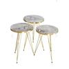 Nesting Table Gold Efes Wire