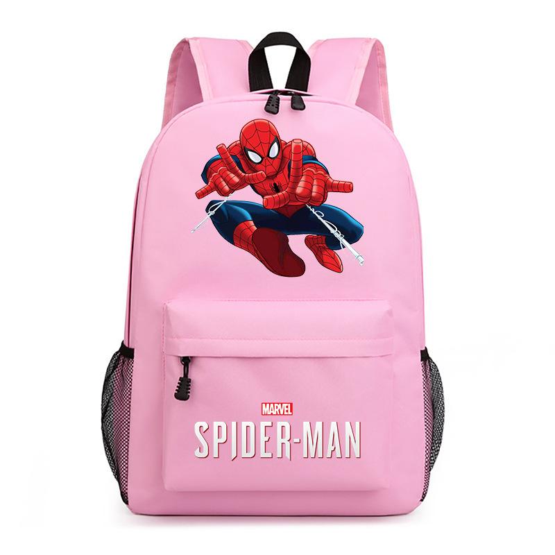 Marvel Spider-Man Rugzak Student Rugzak Tiener Cartoon Kinder Schooltas Backpack