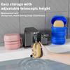 Folding Multifunctional Drainable Portable Travel Soap Box Silicone Soap Dish Punch-Free  Holder