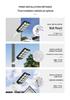 BMW Solar LED Outdoor Courtyard Light - Automatic Induction Solar Street Lamp